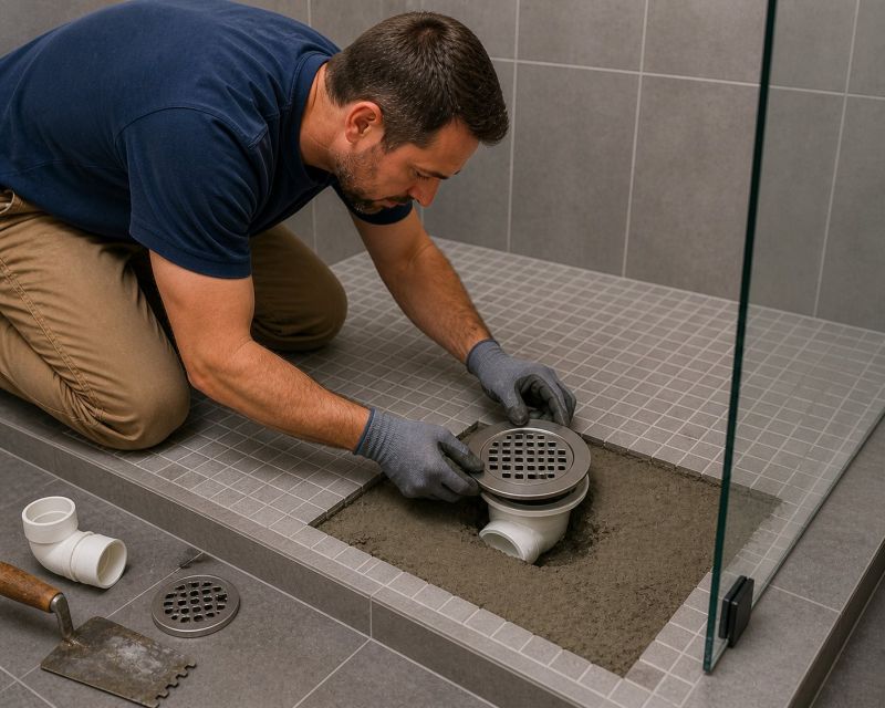 Bathroom Drain Installation in Denver, CO