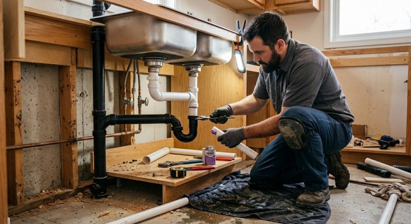 Floor Plumbing Installation in Charlotte, NC