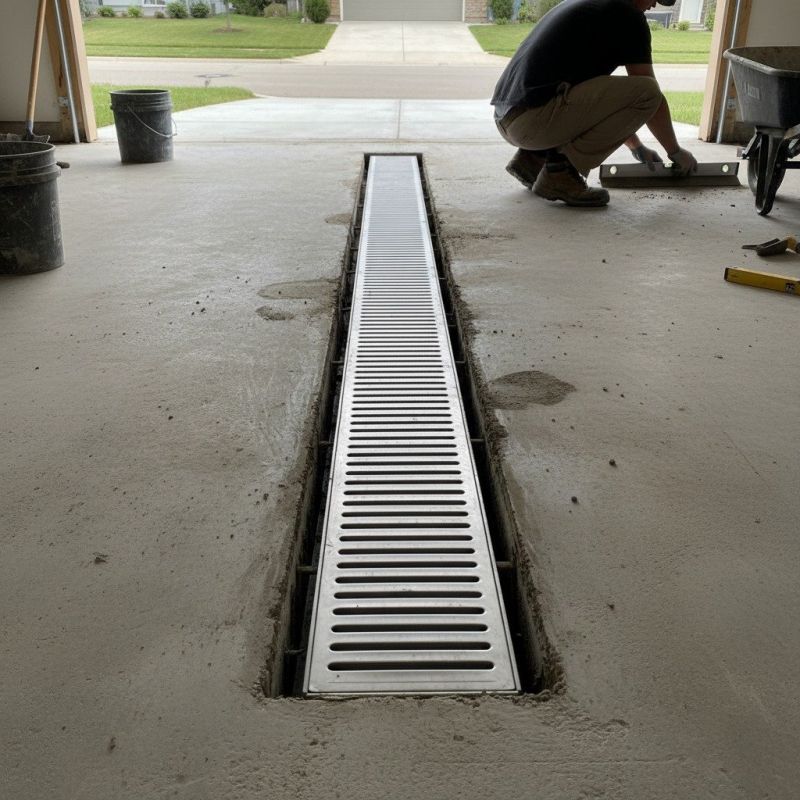 Linear Drain Installation in Denver, CO