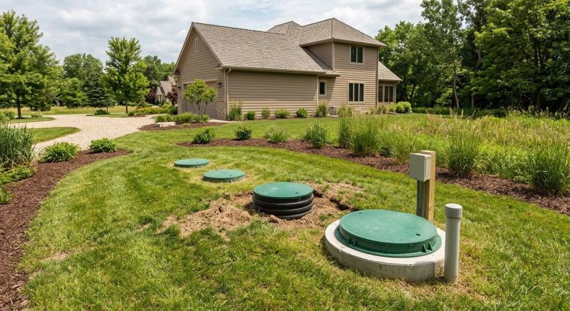 Aerobic Sewage Installation in Austin, TX