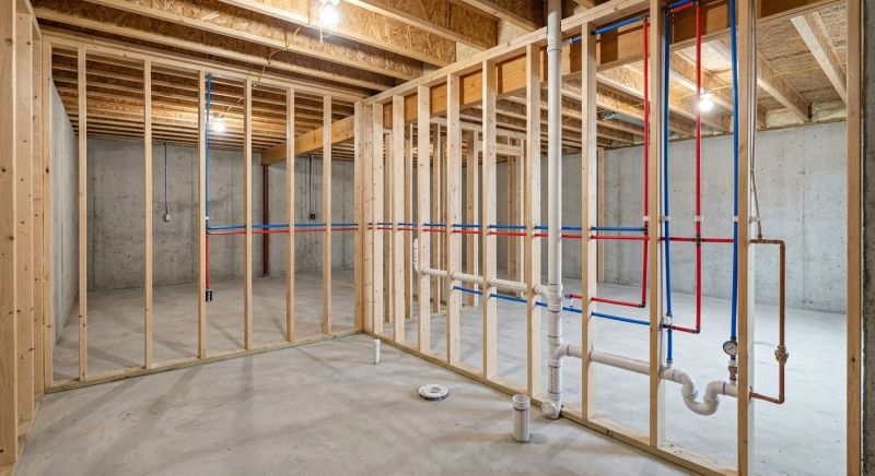 Basement Plumbing Installation in Denver, CO