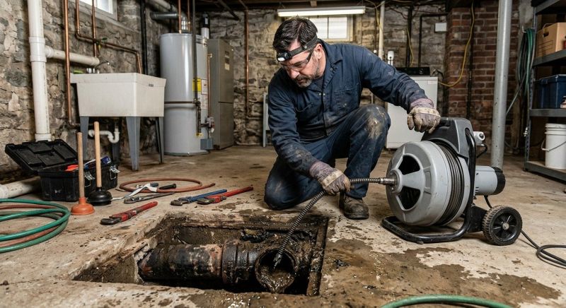 Drainage Pipe Unclogging in Denver, CO