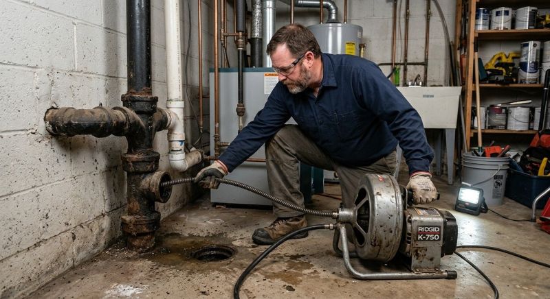 Exterior Drain Cleaning in Columbus, OH