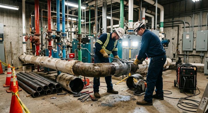 Industrial Plumbing Repair in Denver, CO
