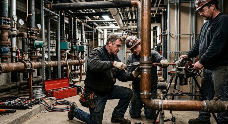 Industrial Plumbing Service in Denver, CO