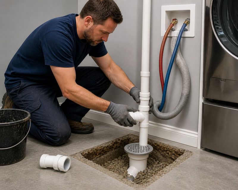 Laundry Drain Installation in Charlotte, NC