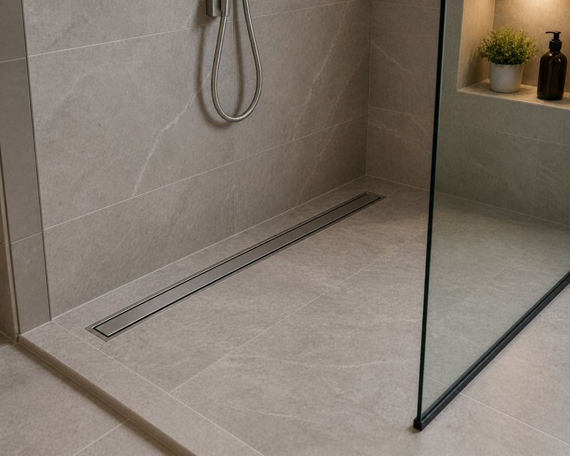 Linear Drain Installation in Charlotte, NC