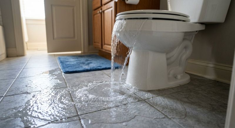 Overflowing Toilet Repair in Denver, CO