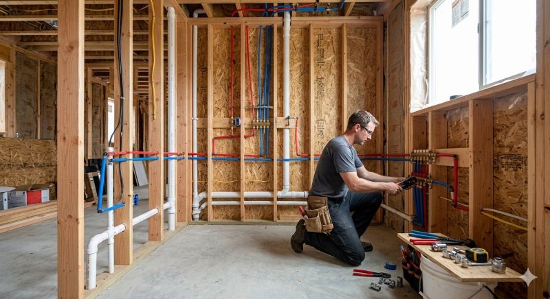 Rough Plumbing Installation in Denver, CO