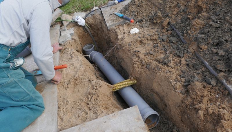 Sewer Main Installation in Austin, TX