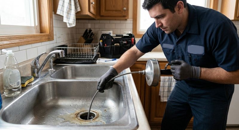 Sink Snaking in Denver, CO