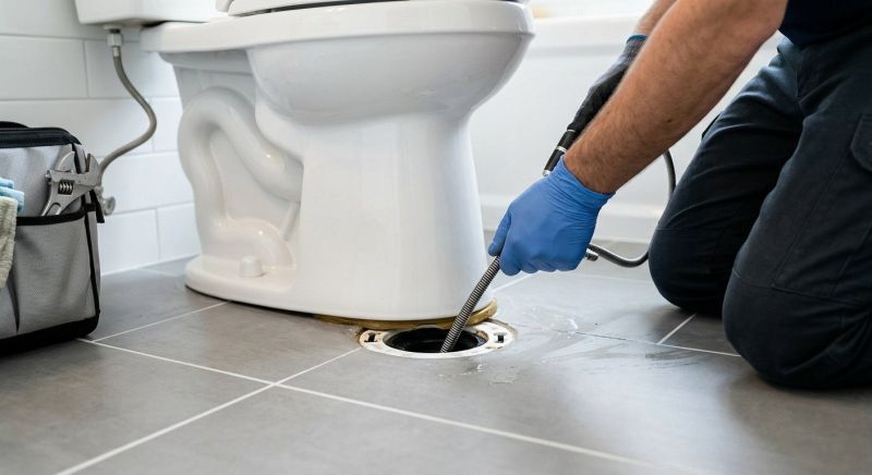 Toilet Drain Repair in Columbus, OH