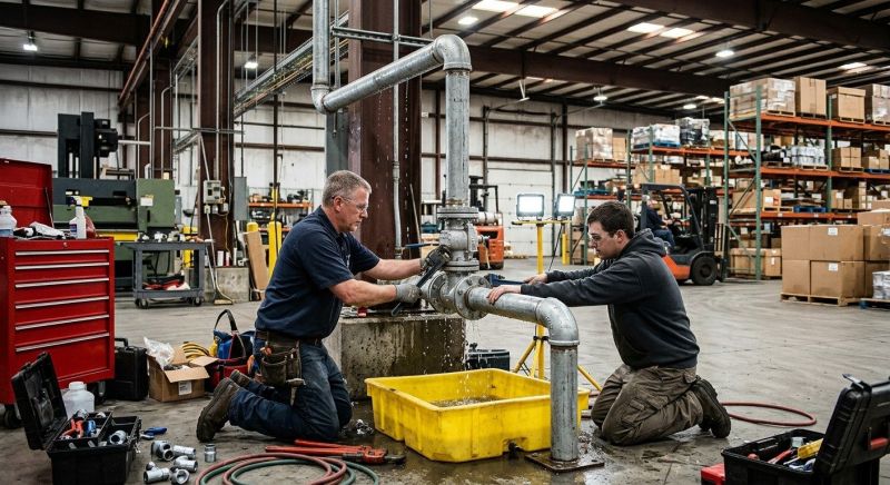 Warehouse Plumbing Repair in Denver, CO